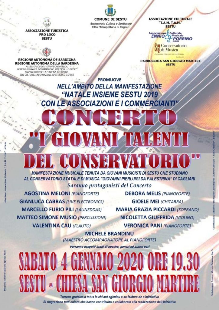Concerto “I giovani talenti del Conservatorio”