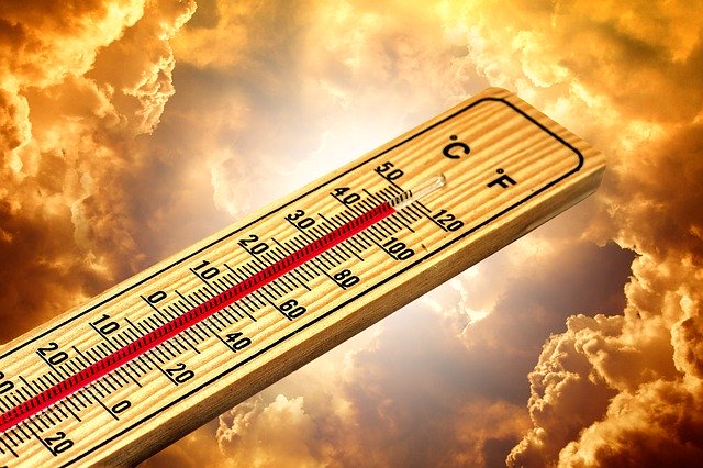 Avviso di condimeteo avverse per alte temperature dalle ore 11:00 del 29/07/2020 alle 19:00 del 31/07/2020