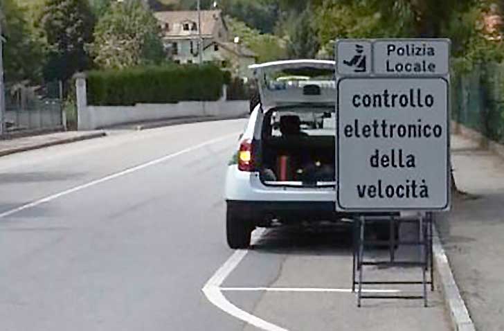 Calendario postazioni di controllo della velocità mese di Febbraio 2024