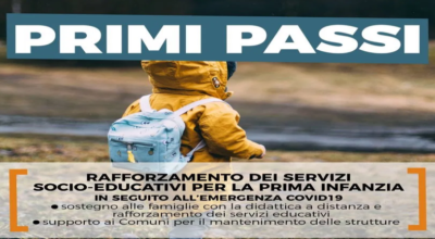 Procedura ad evidenza pubblica per l’individuazione dei soggetti interessati al finanziamento di cui al Bando “PRIMI PASSI” indetto dalla Regione Autonoma della Sardegna nell’ambito del Fondo per lo Sviluppo e la Coesione 2007/2013 – Premialità obiettivo di servizio II – Servizi per l’infanzia.