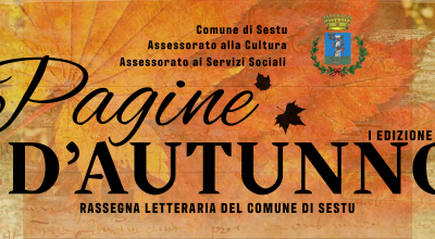 Pagine d’Autunno: il secondo appuntamento della rassegna letteraria del Comune di Sestu