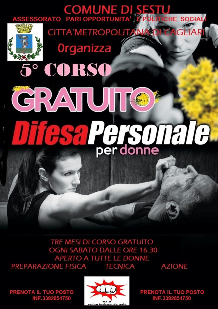 Corso gratuito di difesa personale per donne