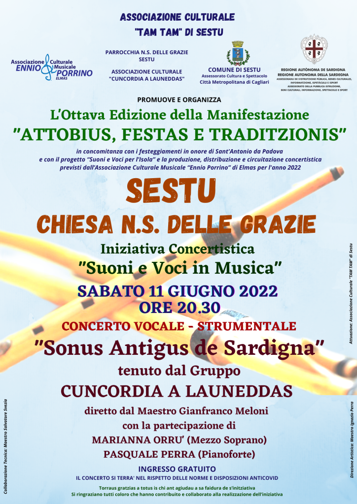 VIII edizione della manifestazione “Attobius, Festas e Traditzionis”