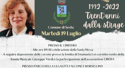 In ricordo di Emanuela Loi – 1992 / 2022 trent’anni dalla strage