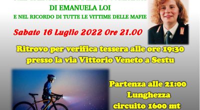 2° GP Città di Sestu – Gara ciclistica su strada in notturna