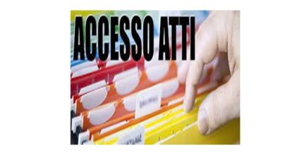 Modulo on-line per la richiesta di accesso agli atti amministrativi
