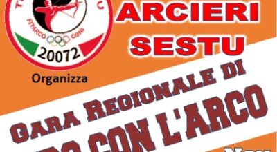Gara Regionale di tiro con l’arco 18 metri