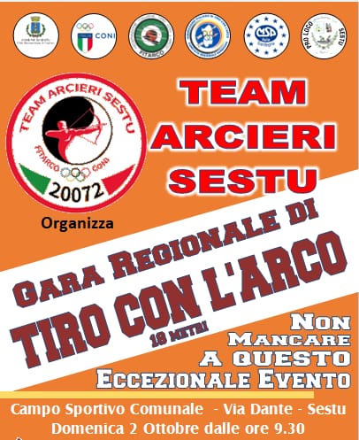 Gara Regionale di tiro con l’arco 18 metri