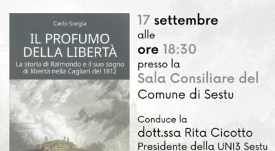 Presentazione del libro “Il Profumo della Libertà” di Carlo Sorgia