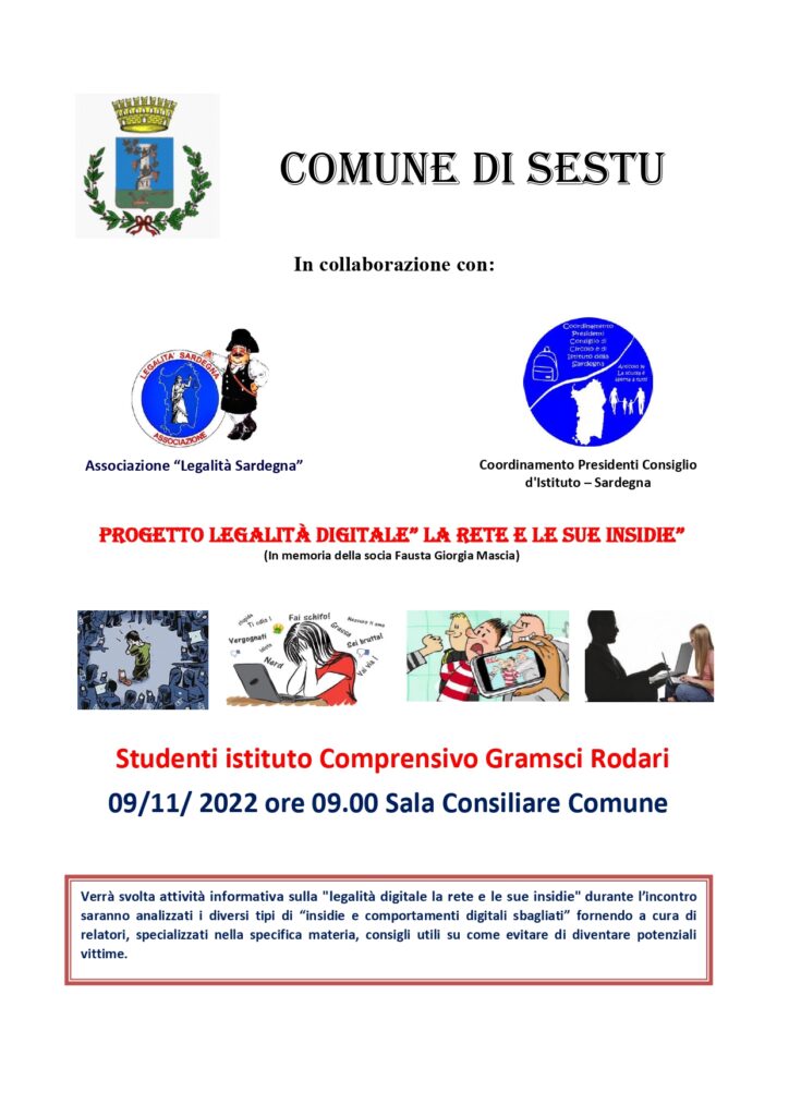 Progetto legalità digitale la rete e le sue insidie