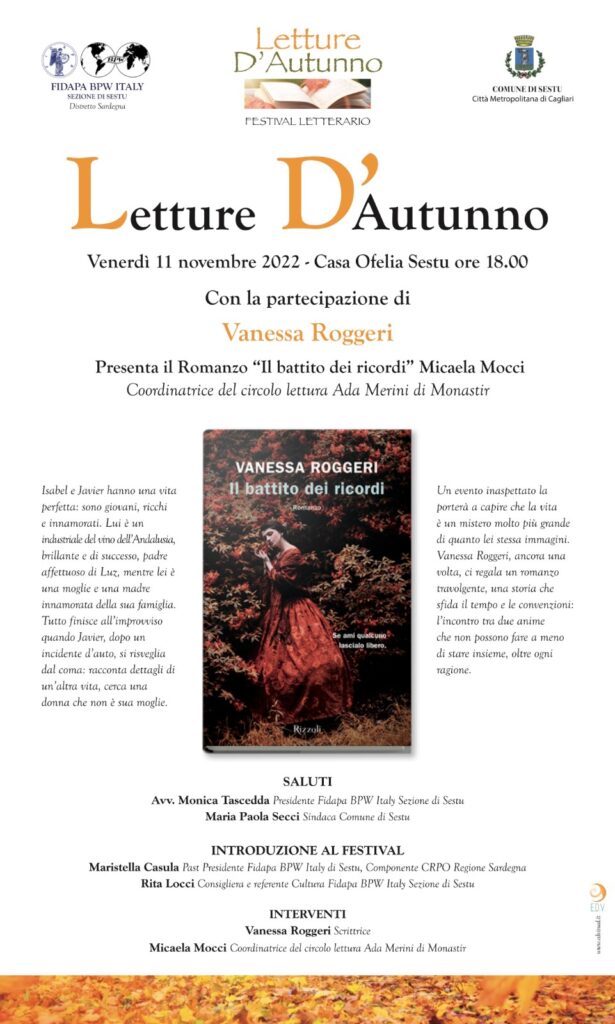 Presentazione del libro: “Il battito dei ricordi”