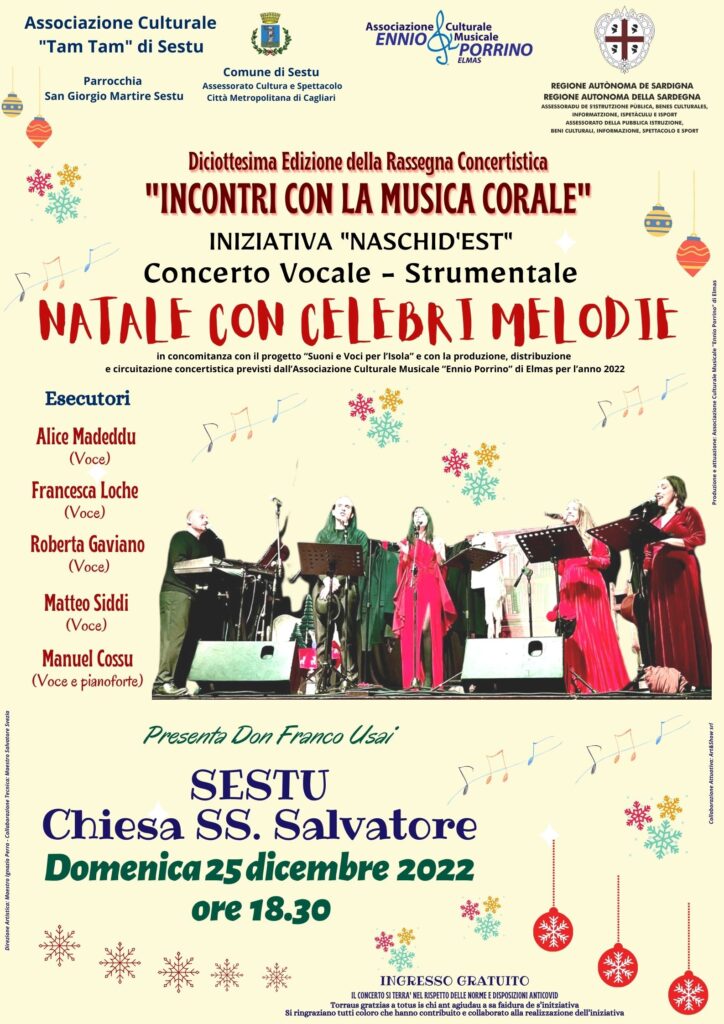 18ª Edizione della Rassegna Concertistica “Incontri con la musica corale”