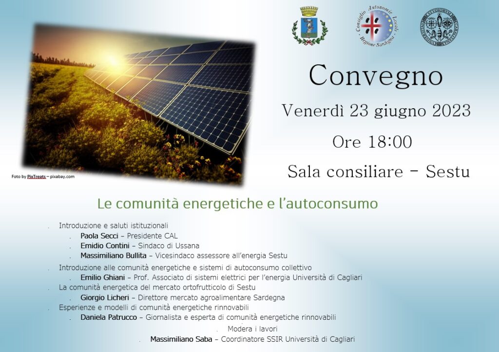 Le comunità energetiche e l’autoconsumo
