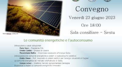 Le comunità energetiche e l’autoconsumo