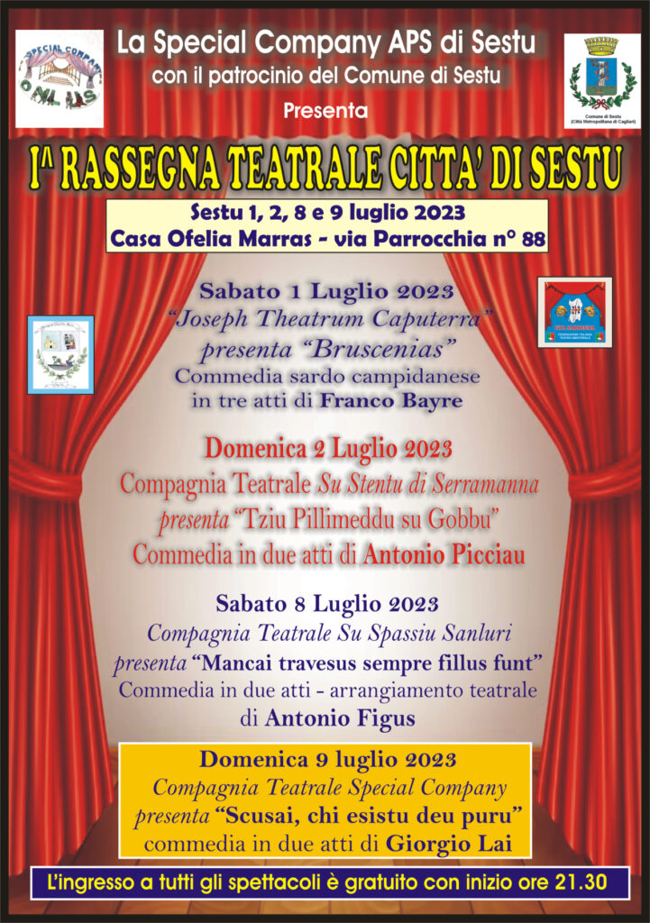 1ª Rassegna teatrale Città di Sestu