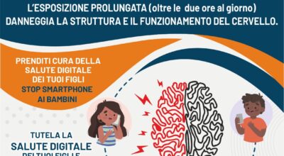 Per la salute digitale dei bambini, contro la dipendenza dal telefono cellulare. La campagna del Settore politiche sociali